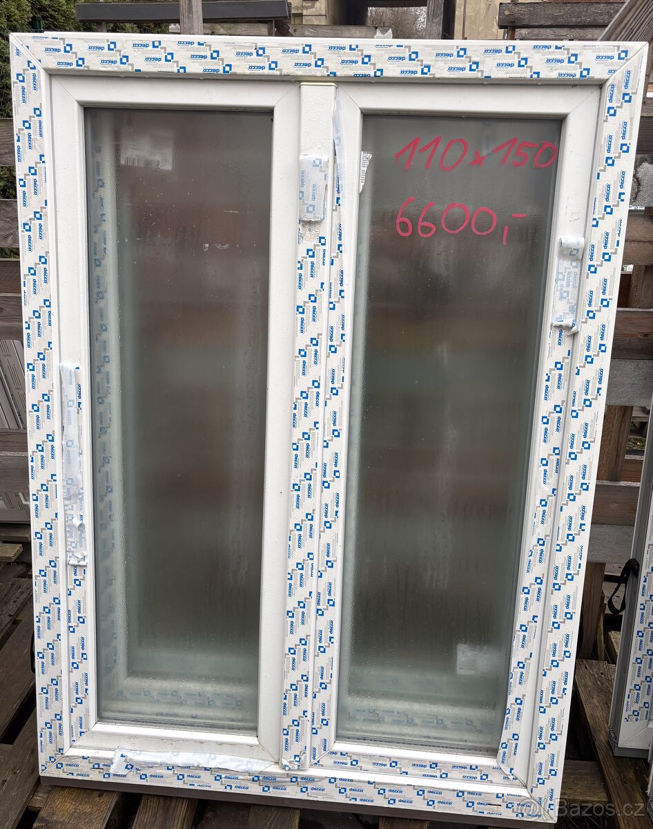 Prodám plastové okno 110x150