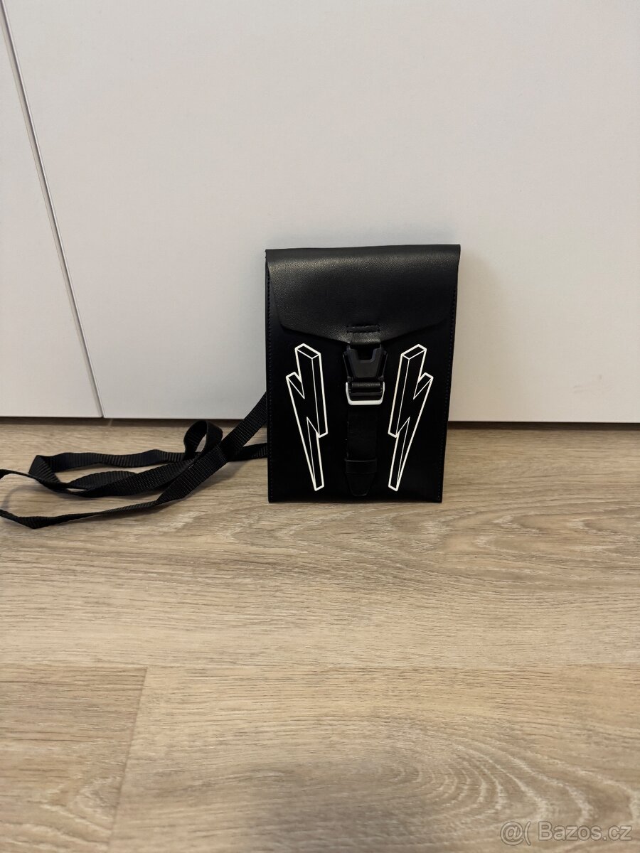 Kožená taška Neil Barret