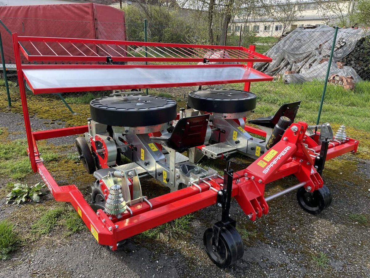 Sadič zeleniny za traktor Spapperi TC/TB Twindrive