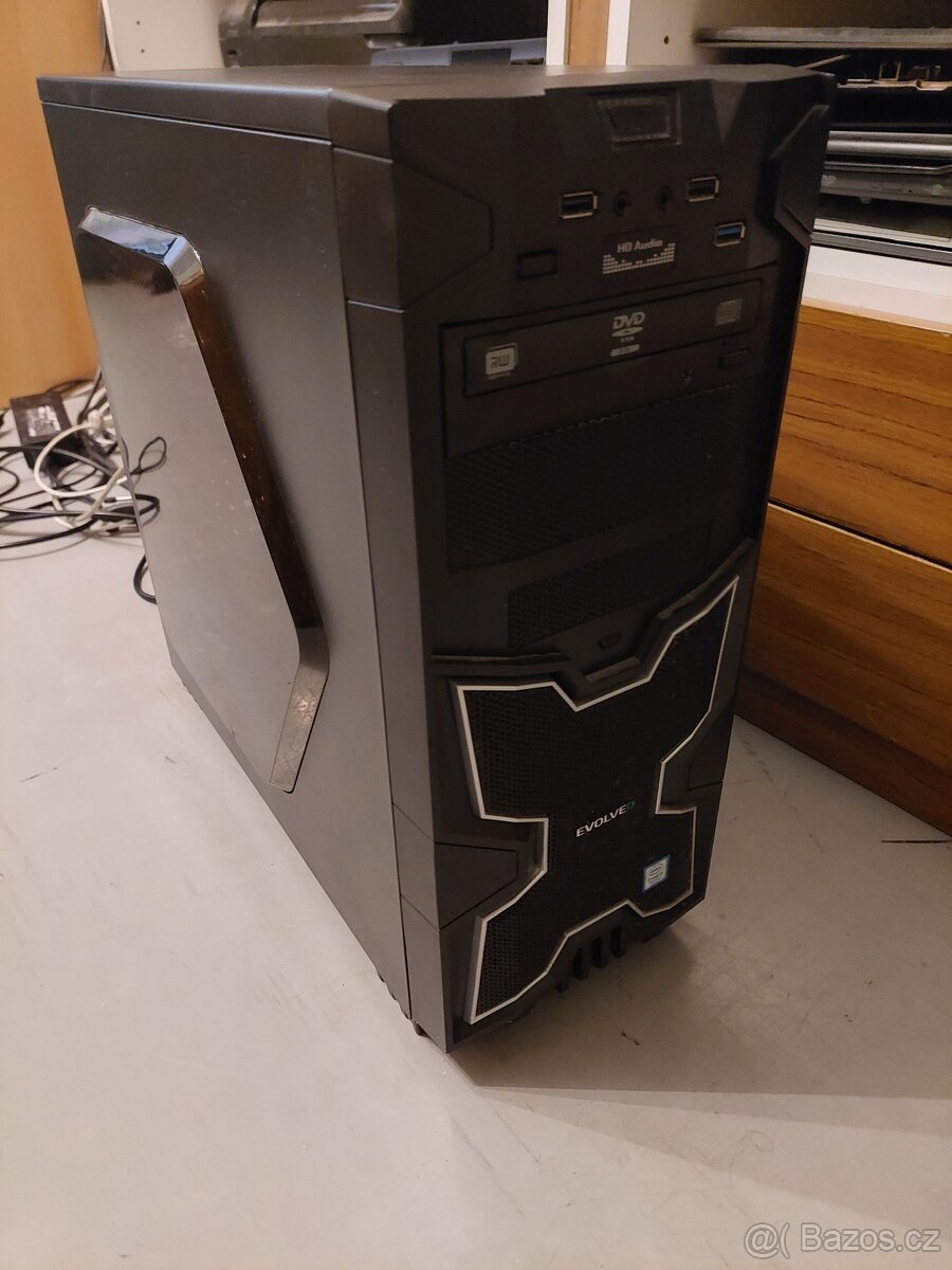 Herni PC Intel Core i3-7100, 8GB RAM, GTX 1050