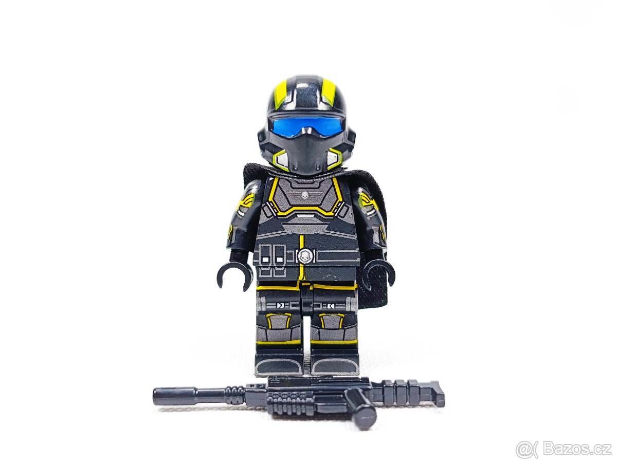 Custom LEGO Helldivers minifigurka B-01 Tactical