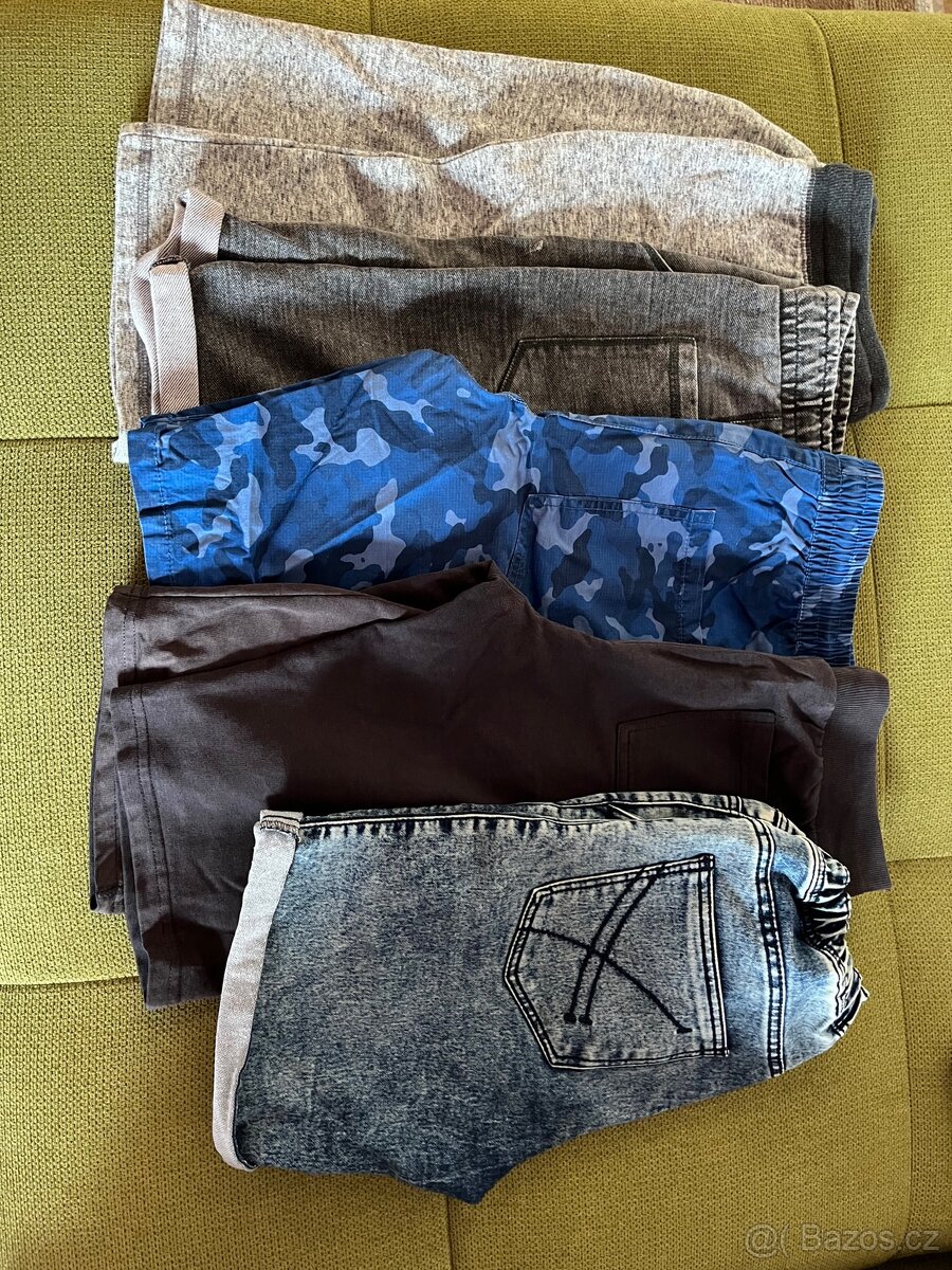 Sada 5 chlapeckých kraťas vel.(158-164)