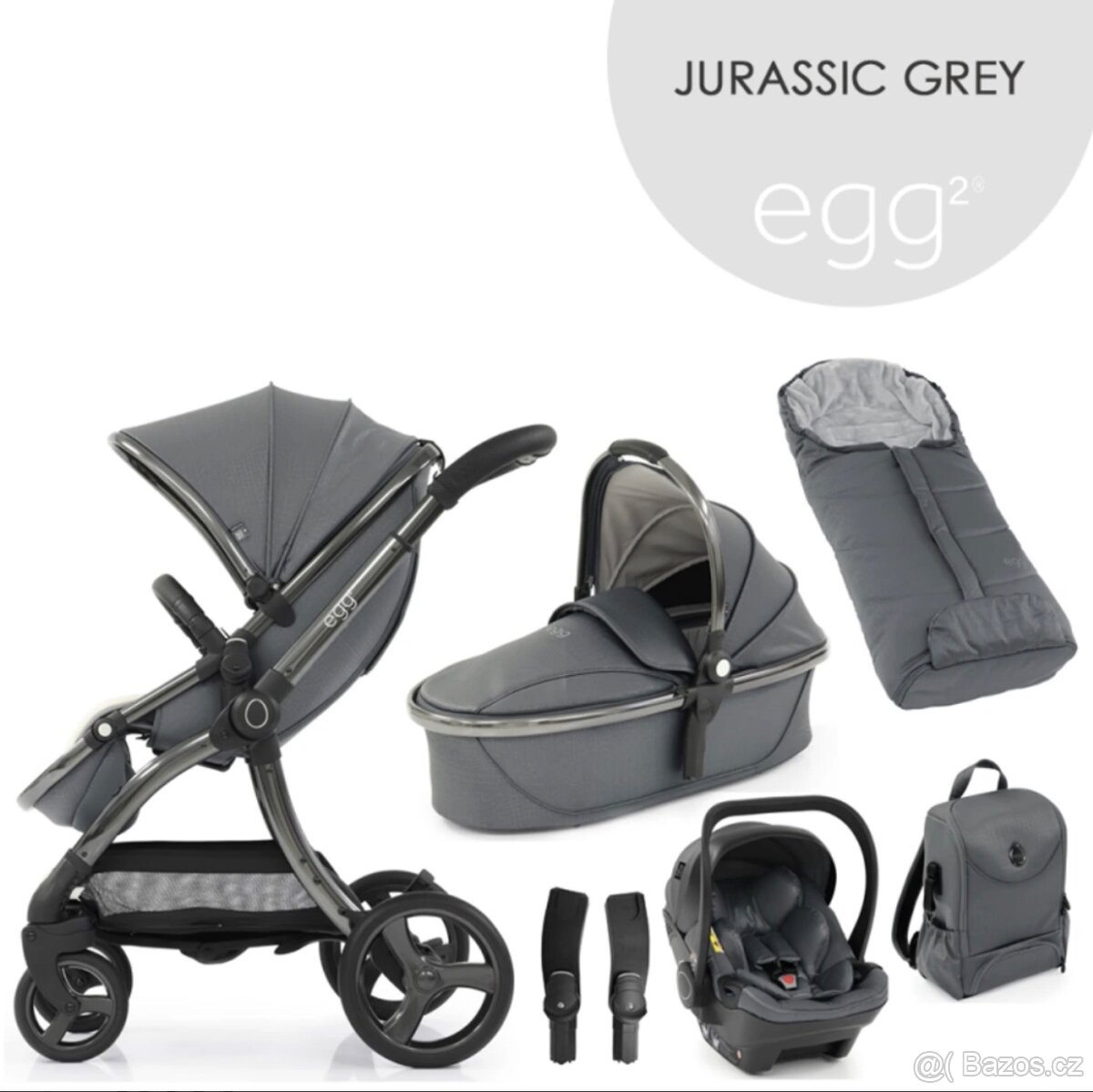 Egg2 set 6v1 Jurassic Grey 2021