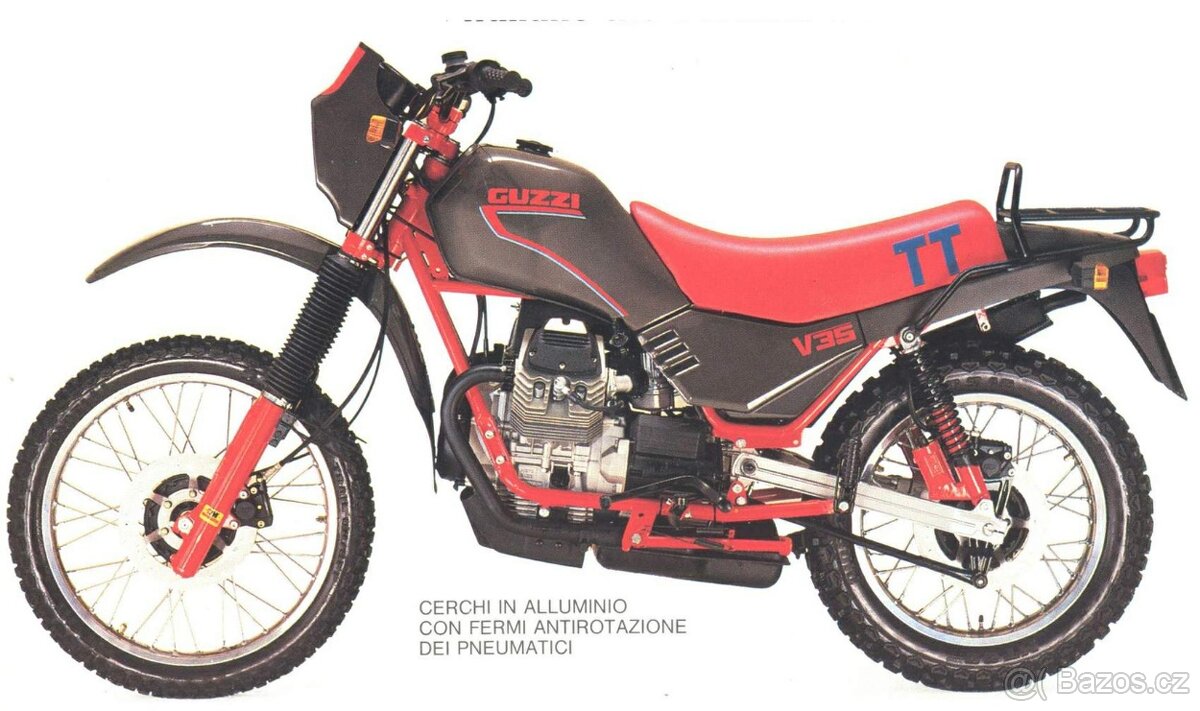 Rám s doklady Moto Guzzi V65TT