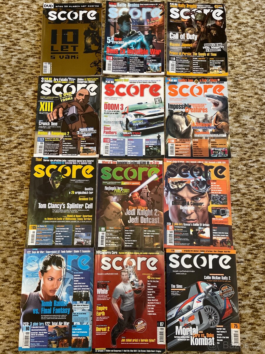 Časopisy SCORE