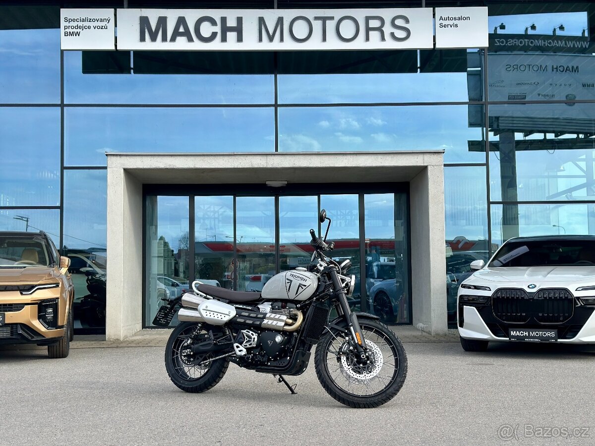 Nový Triumph Scrambler 1200 X