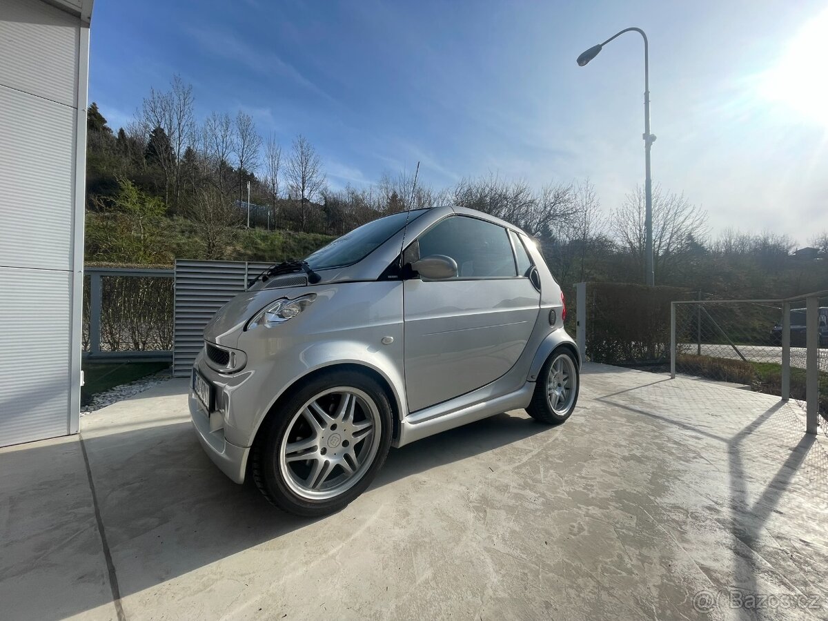 SMART FOR TWO 2003 cabrio BRABUS original + sada disků navíc