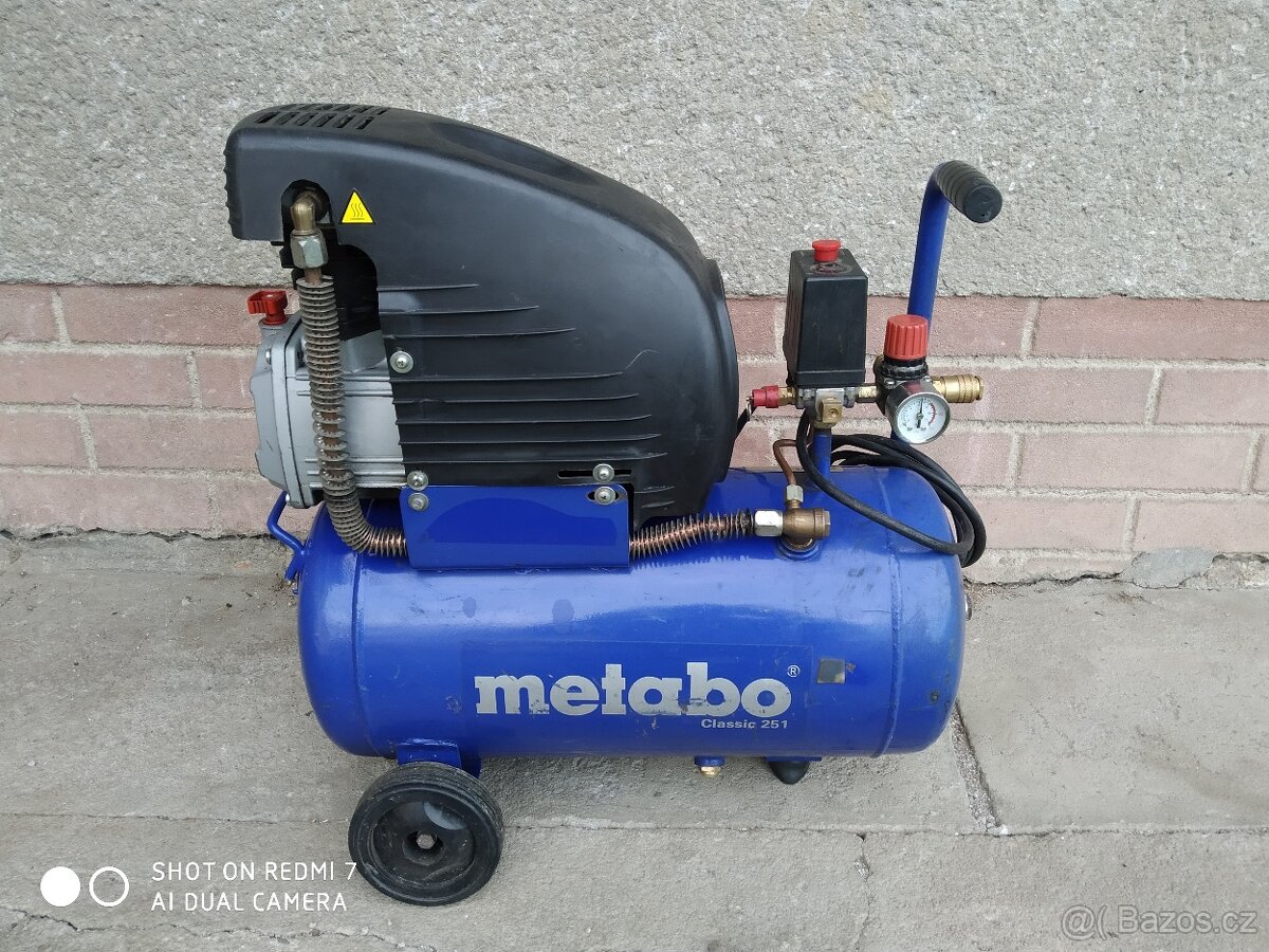 Prodám olejový Kompresor Metabo Classic 251