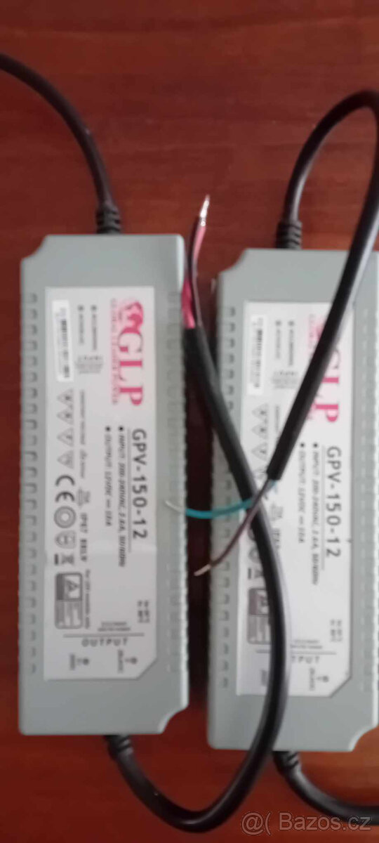 GLP VODOTĚSNÝ NAPÁJECÍ ZDROJ PRO LED IP67 GPV-100-12 100W 12