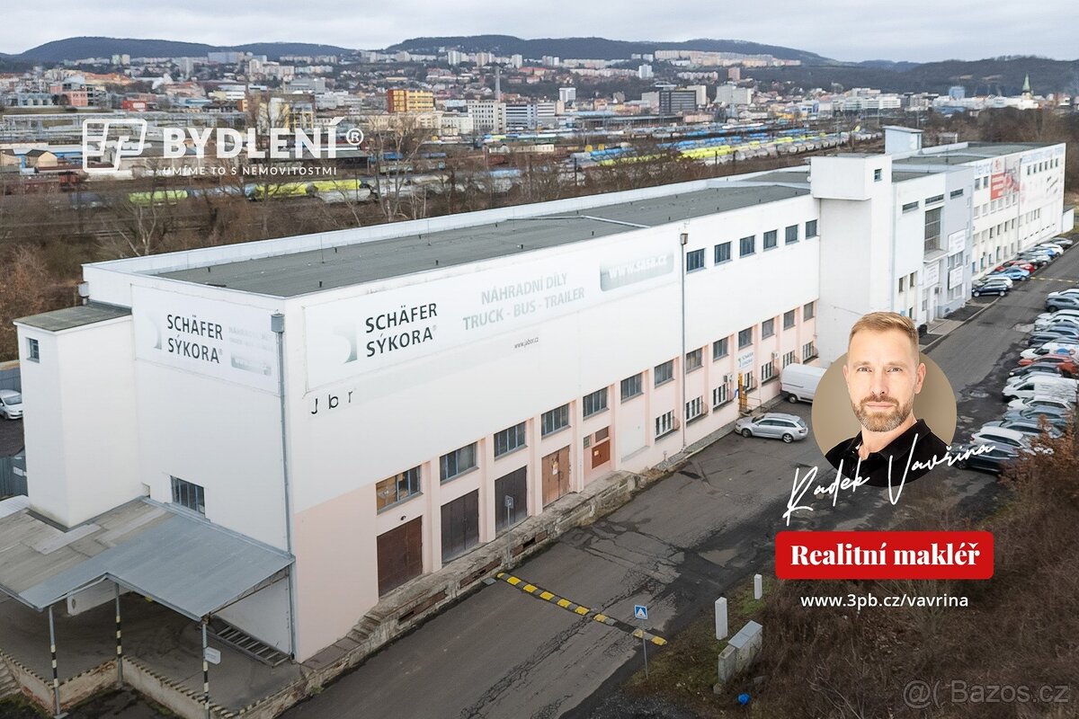 Skladové a kancelářské plochy k pronájmu