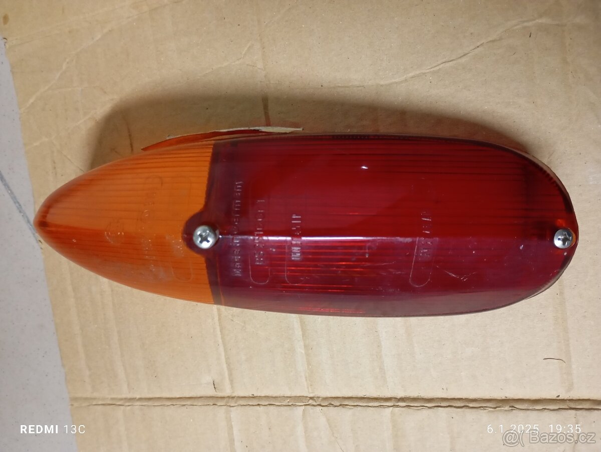 Zadní světlo, lampa a na vzácný Volkswagen Typ 3.