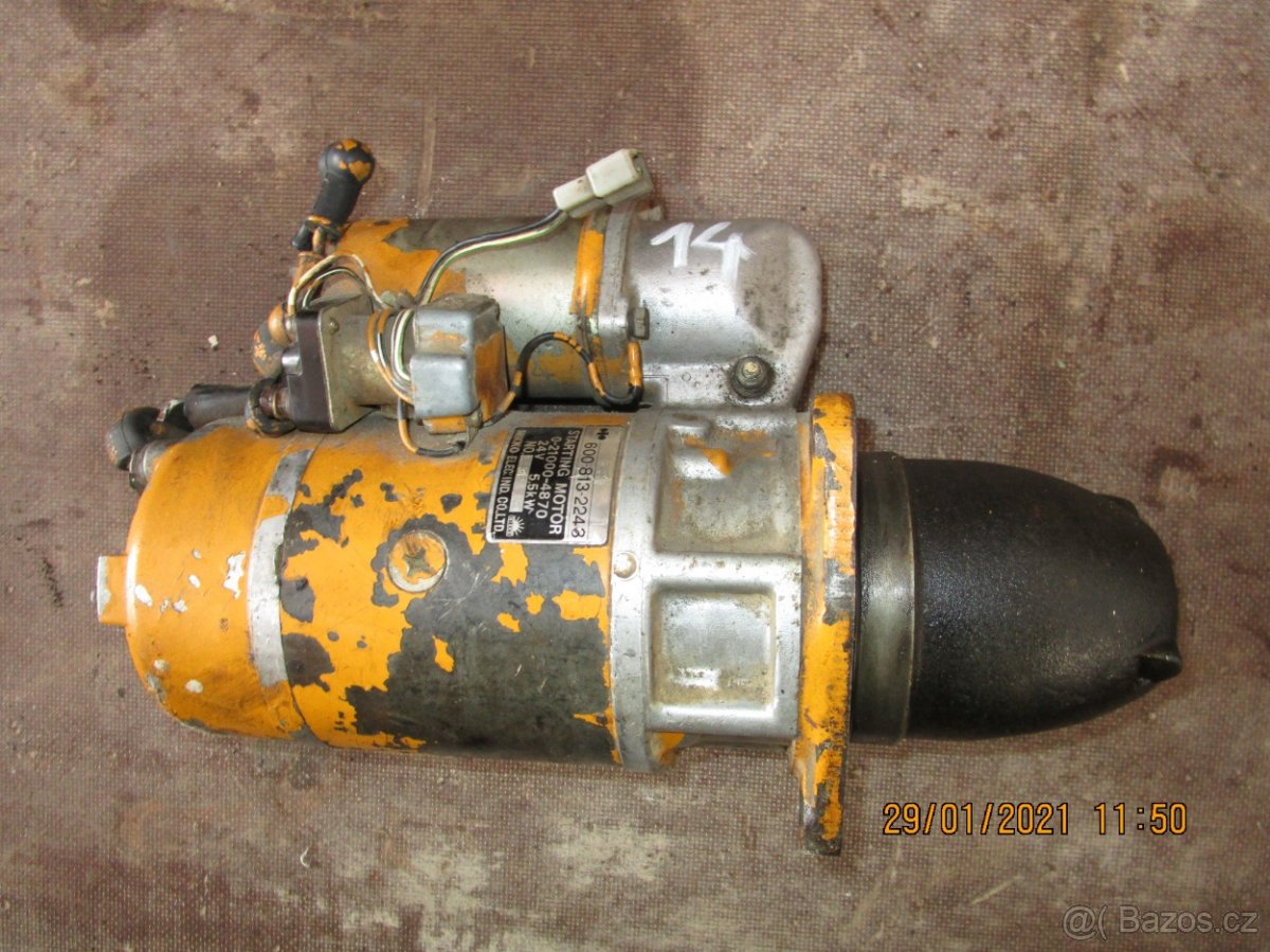 Startér NIKKO 24V (Komatsu) (14)