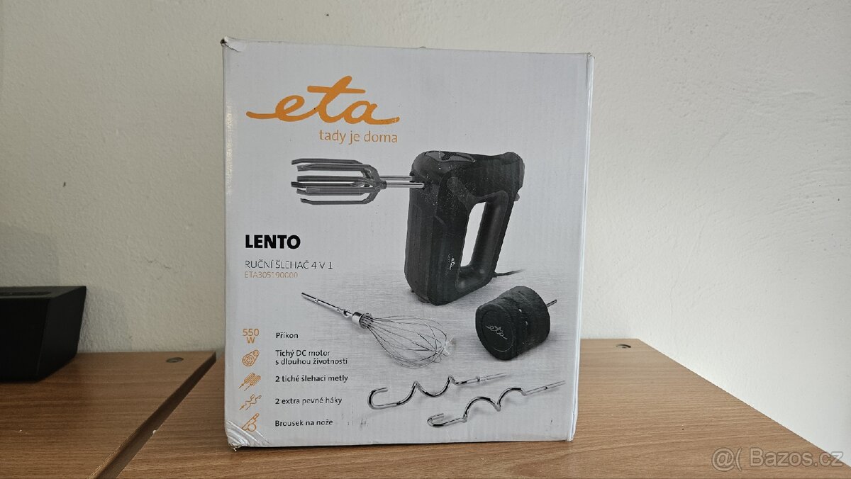 Ruční šlehač ETA Lento 3051 90000 černý