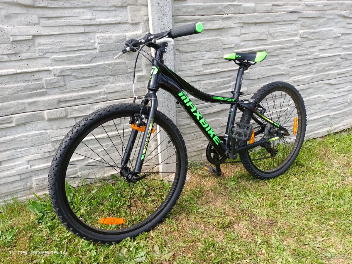 Dětské jízdní kolo Maxbike Denali 24" 2020 - ZÁNOVNÍ