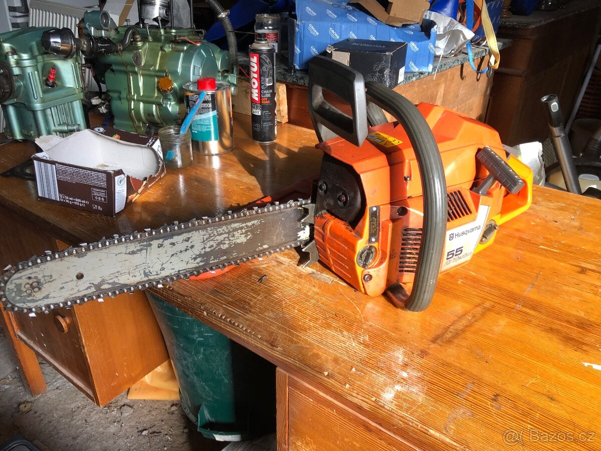 Motorová pila husqvarna 55