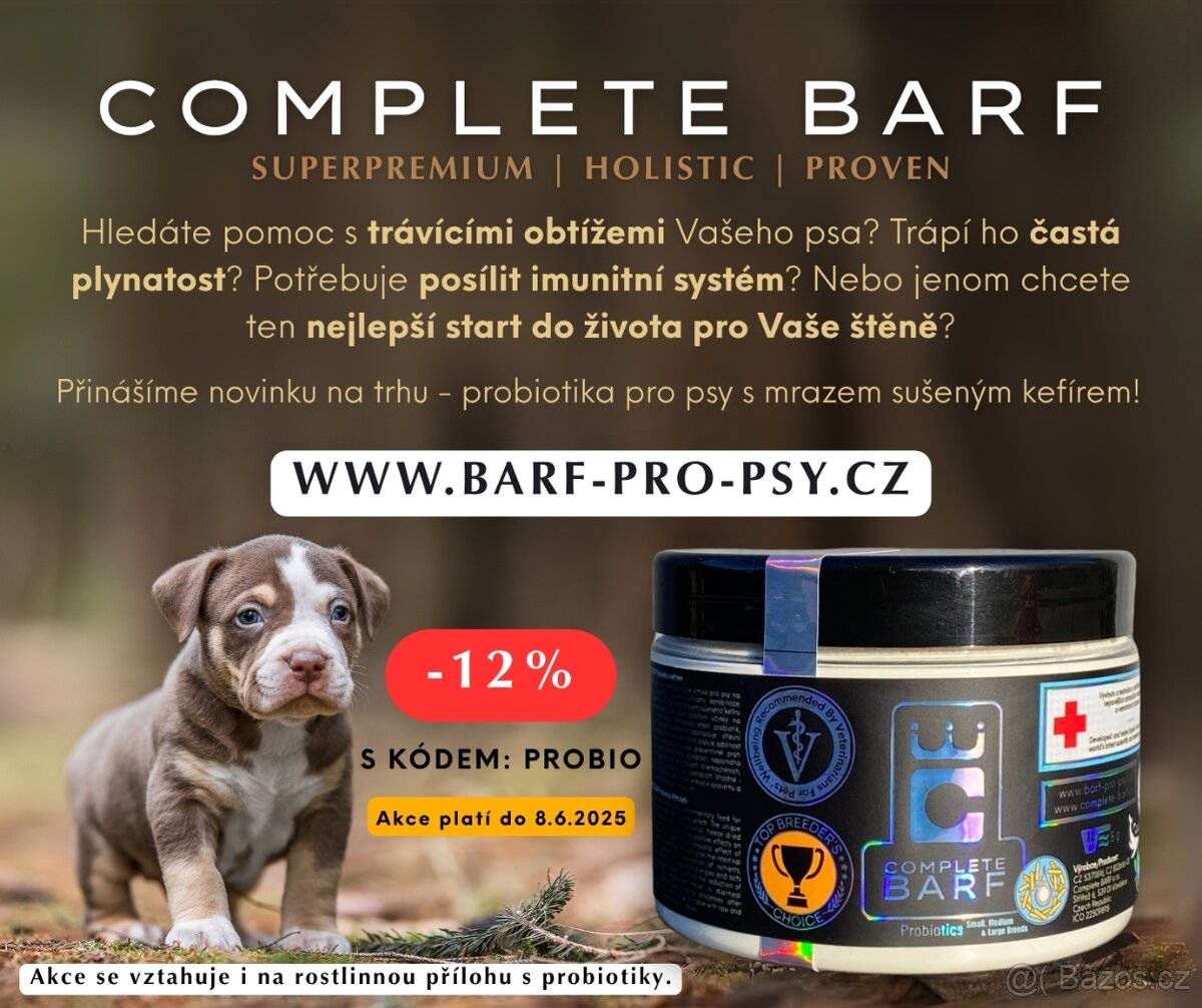 Probiotika a doplňky pro psy