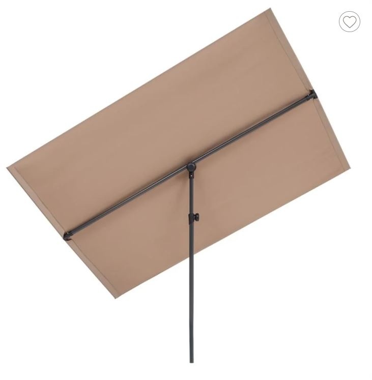 Flex-Shade XL slunečník 150 x 210 cm, nový, taupe