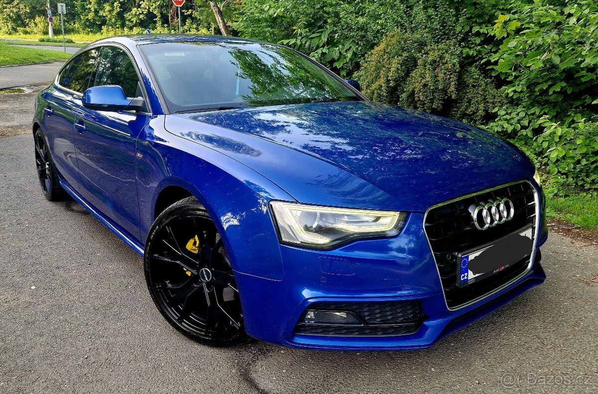 Audi A5 Sprortback S-Line 2.0TDi, původ ČR.