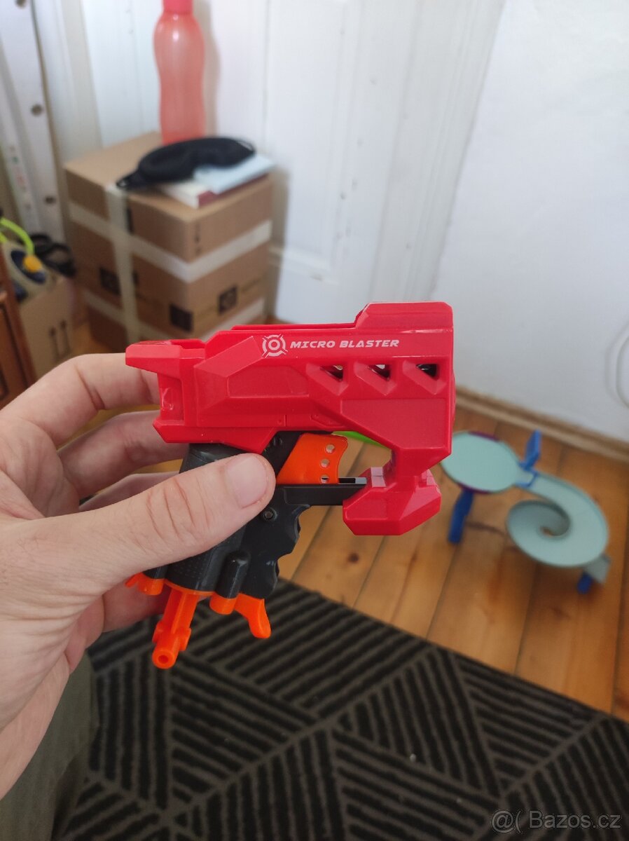 ZAMLUVENO Nerf pistole Micro Blaster bez nábojů