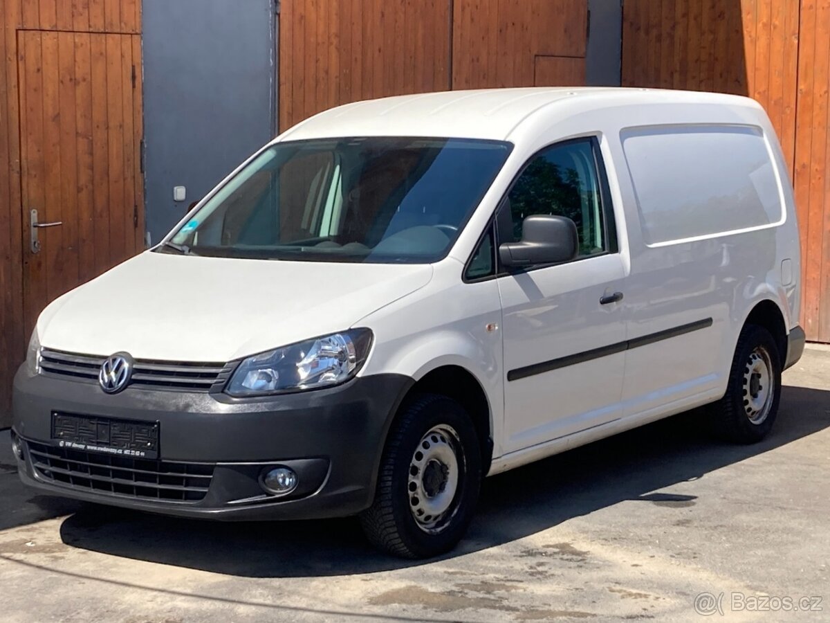 VOLKSWAGEN CADDY MAXI 1,6TDi VAN webasto,tažné,nové brzdy