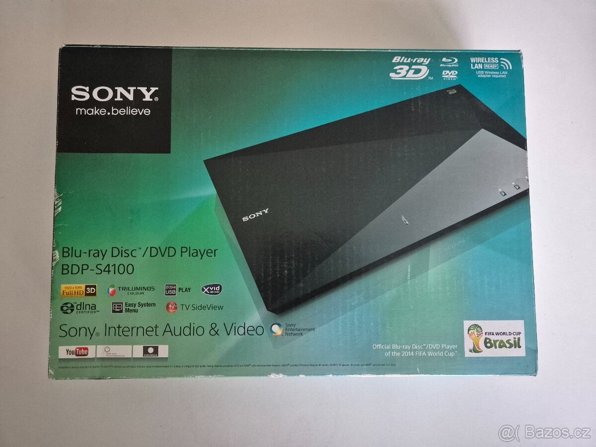 Sony 3D Blu-ray / DVD přehrávač BDP-S4100
