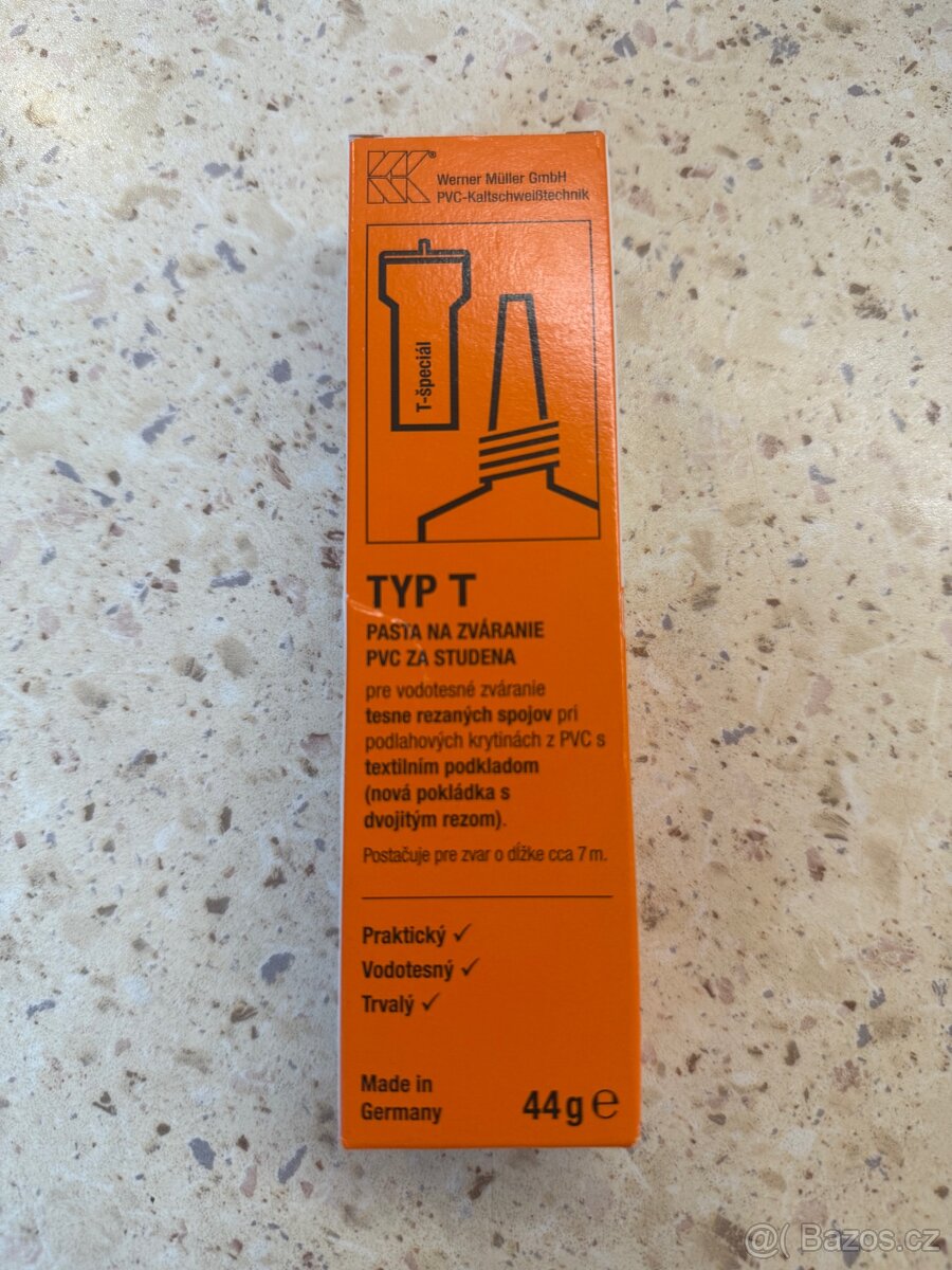 Pasta / lepidlo na svarovani PVC za studena TYP T