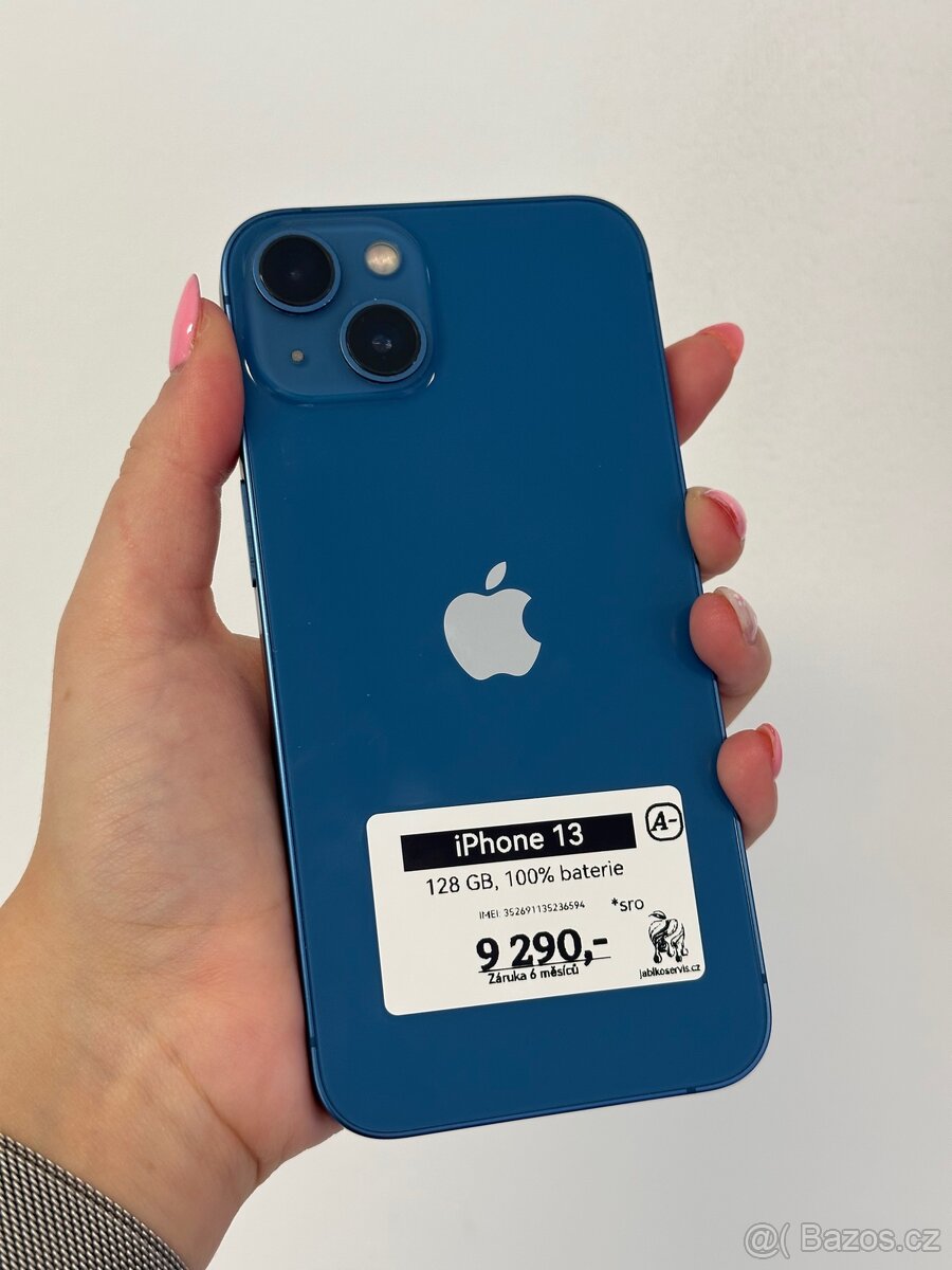 iPhone 13 - 128GB - 100% baterie