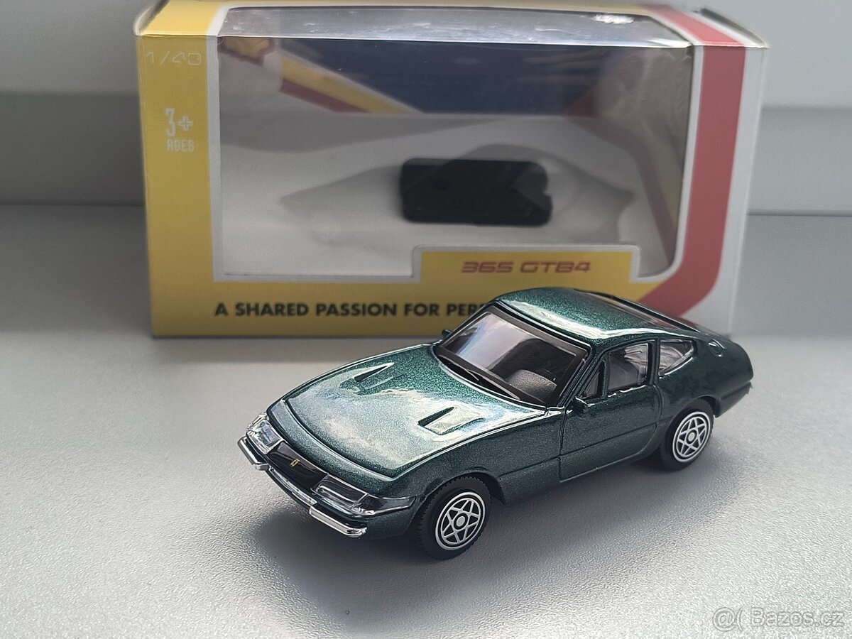 Model auta Ferrari 365 GTB4, Bburago 1:43