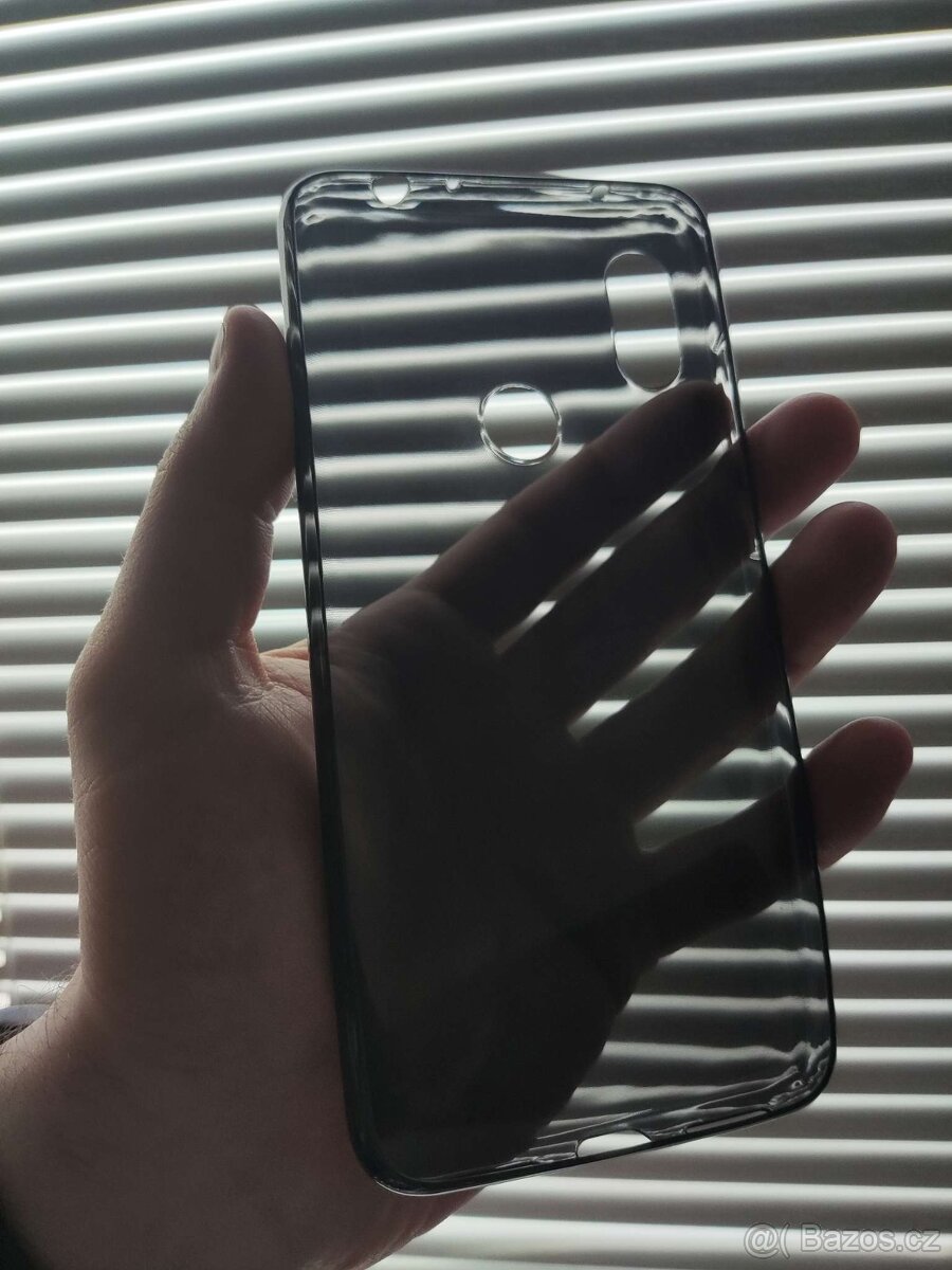 Silikonový průhledný černý kryt Xiaomi Redmi Note 6 PRO