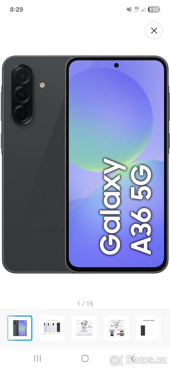 Samsung A36 8/256 GB nový