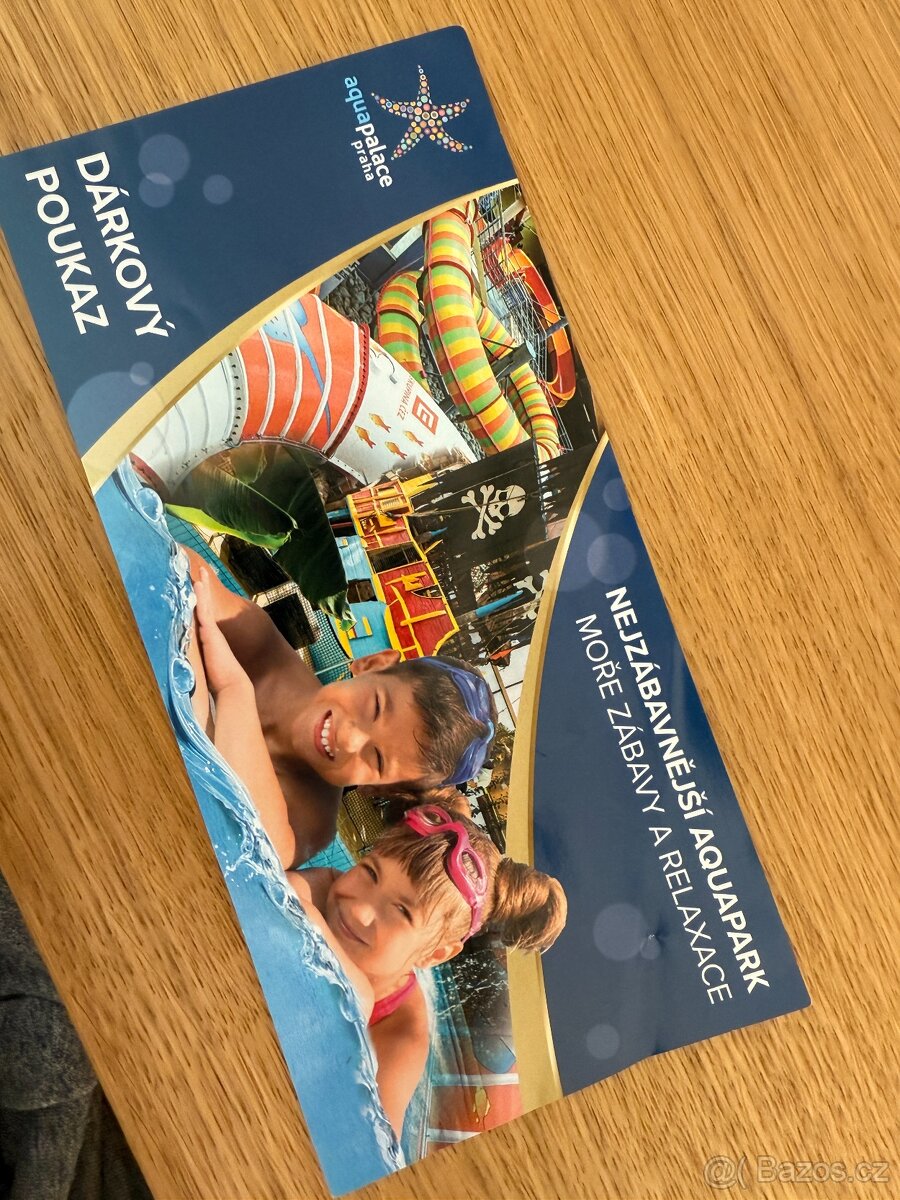 Rodinná vstupenka Aquapalace Praha (vč. saun)