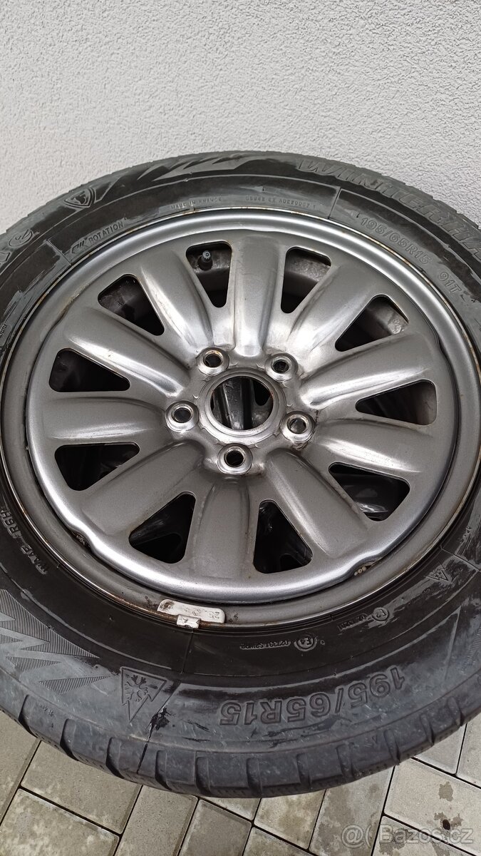 D18KZ disky hybridní plechové R15x6 ET47 5x112