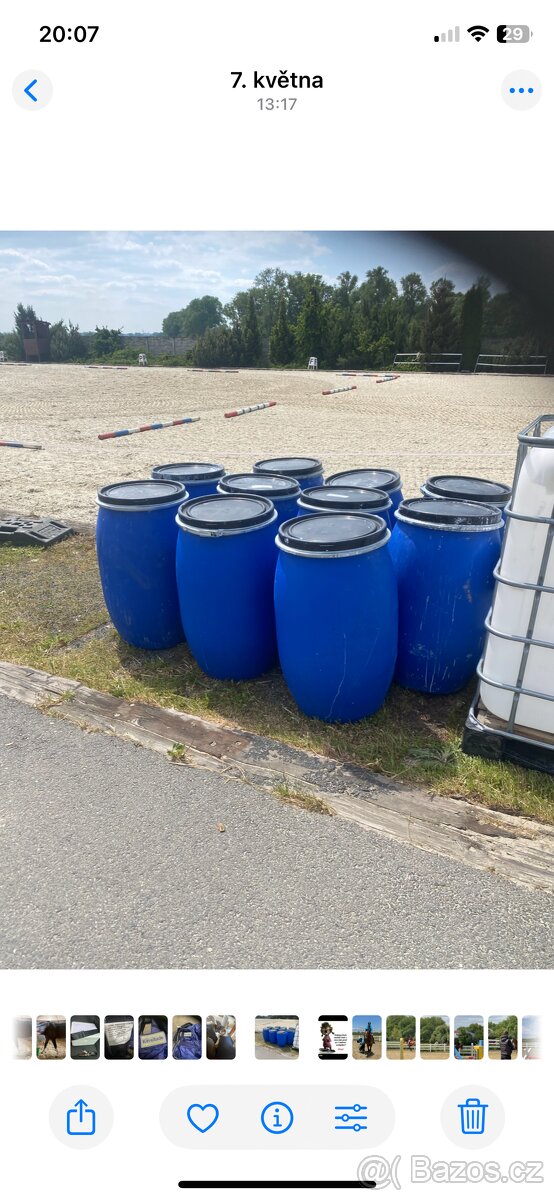 Prodám plastové sudy 110l