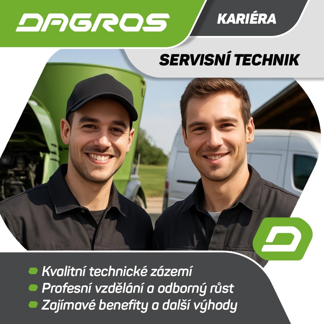 Servisní technik pro zemědělskou techniku