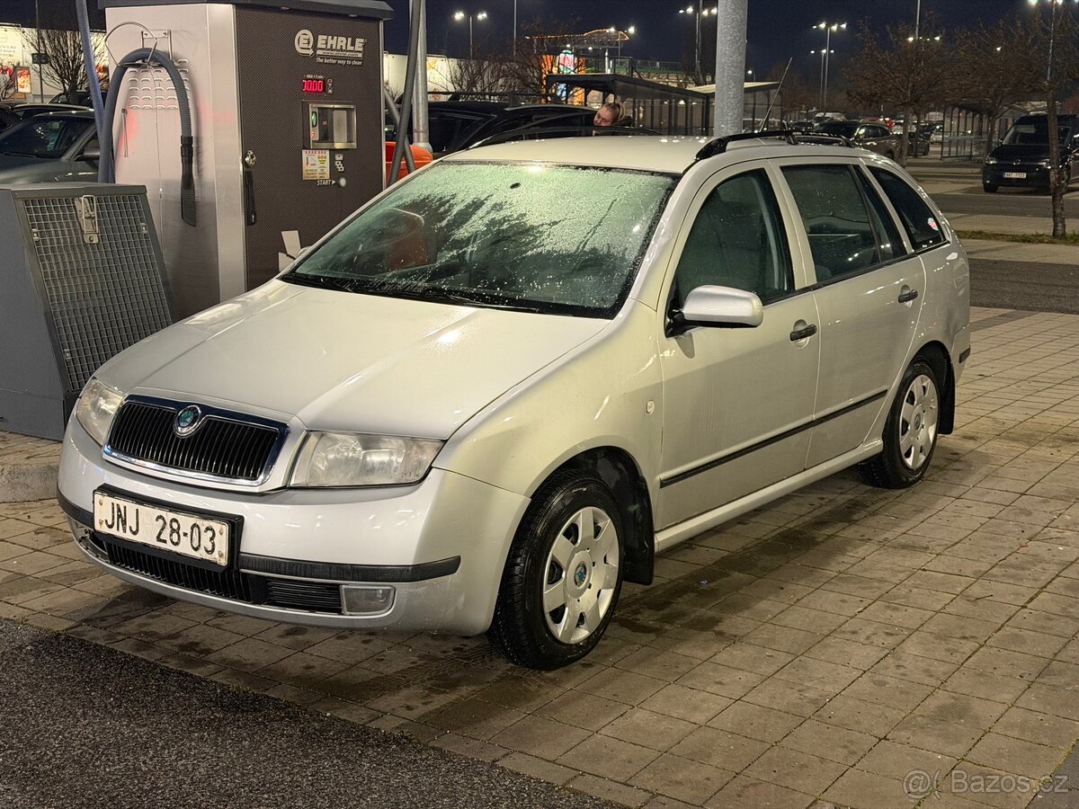Škoda Fabia 1.4 MPI – 170 000 km – pěkný stav