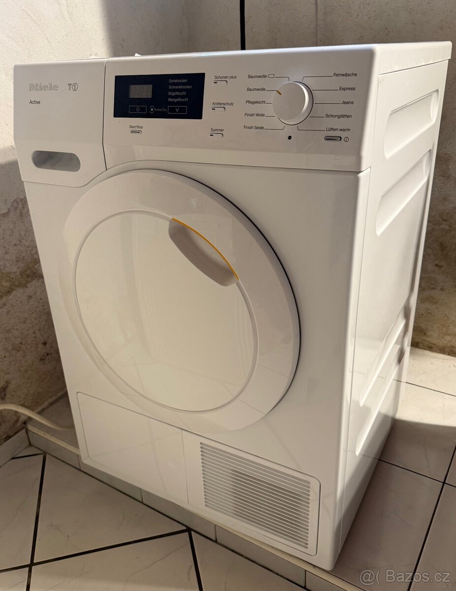 Sušička Miele WPTKB155 T1 (7kg, A++, tepelné čerpadlo, NJ)