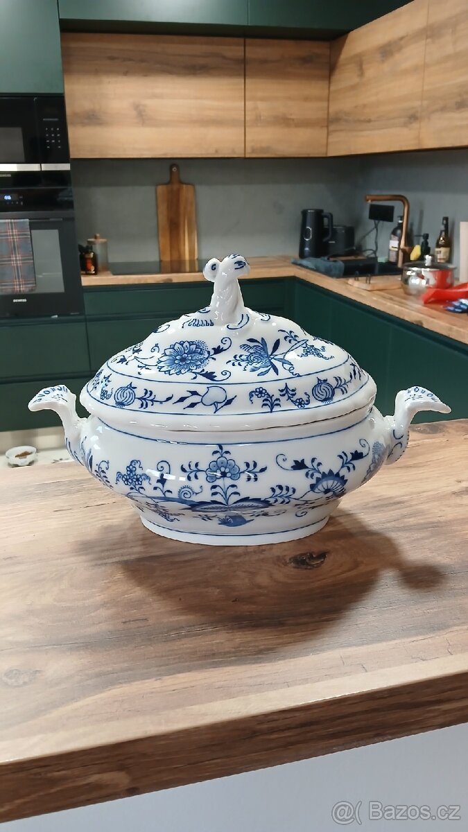 Mísa polévková original zwiebelmuster