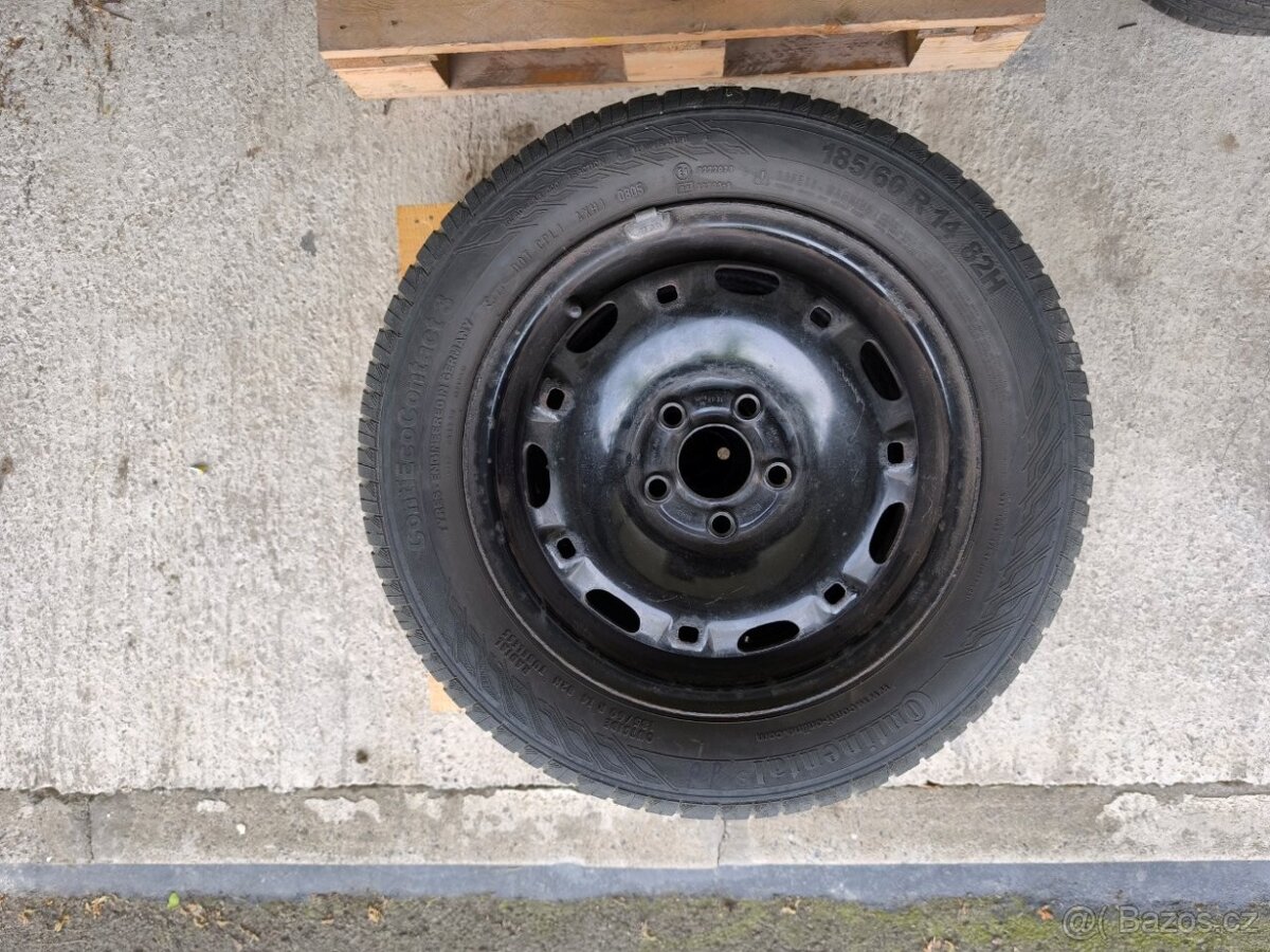 Kola s pneu 185/60 R14