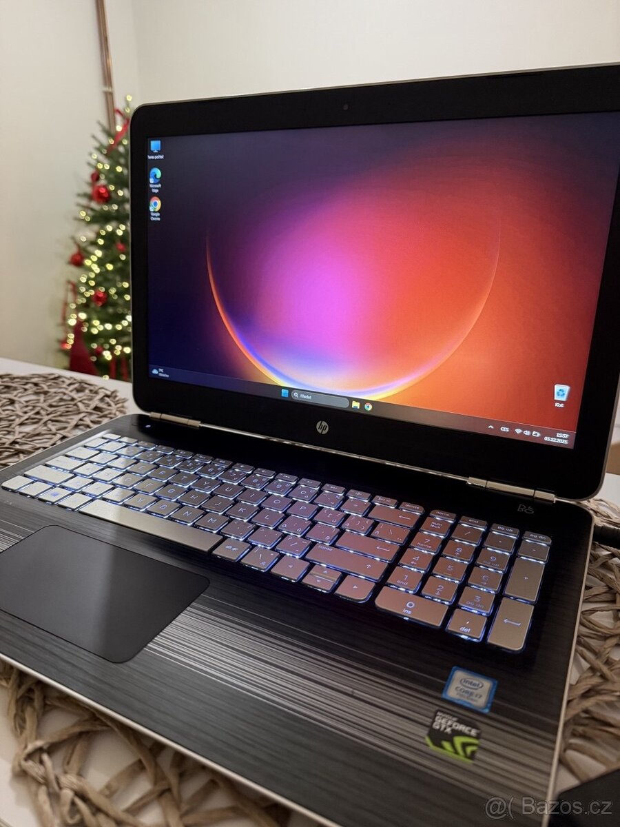 Prodám herní notebook HP Pavilion Gaming 15-bc202nc