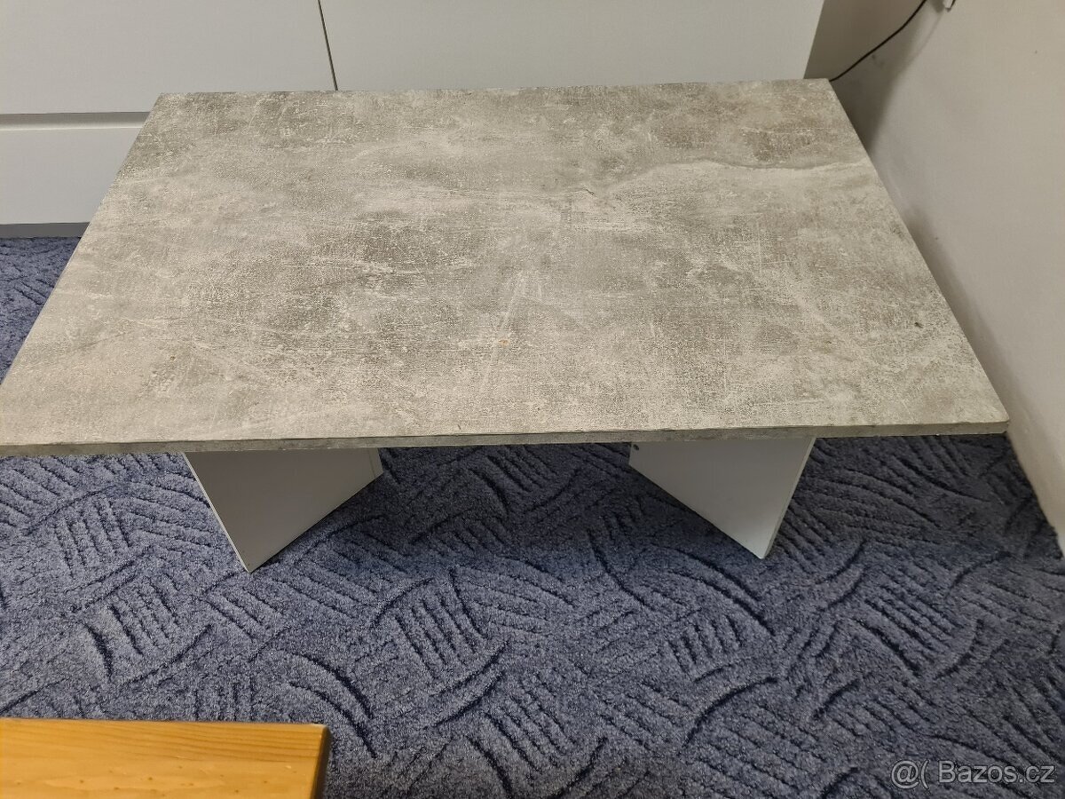 Konferenční stůl dekor beton