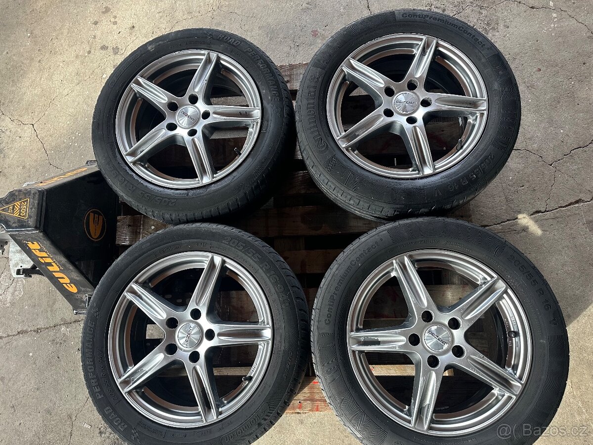 ORIGINÁL ALU KOLA 16" DEZENT | KBA 47218