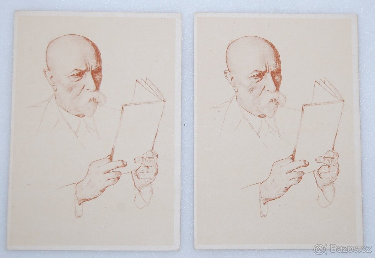 Pohlednice T.G. Masaryka