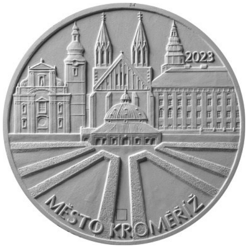 Zlatá mince ČNB Město Kroměříž BK