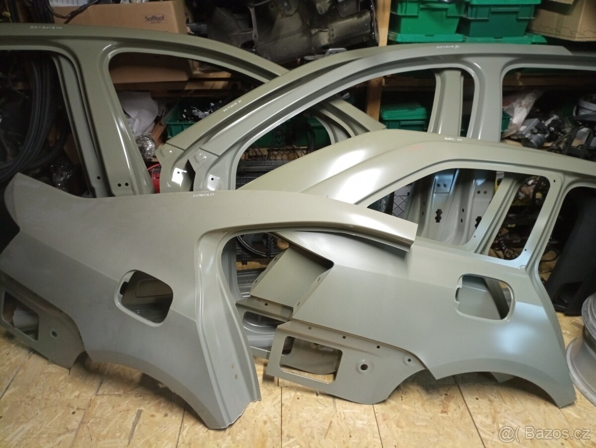 Škoda Octavia III výřezove díly