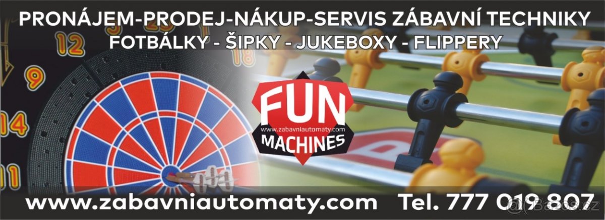 Šipky, šipkový automat, darts