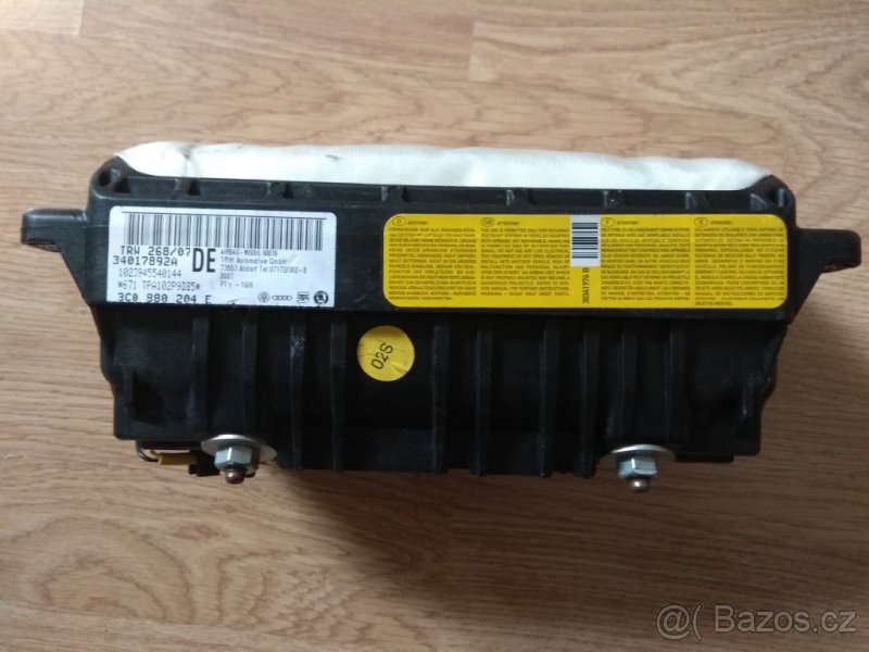airbag spolujezdce VW. Passat B6 3C