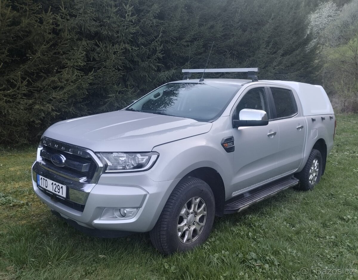Ford Ranger 2.2. Tdci. 1 majitel ČR. Rv 2017. 4x4.