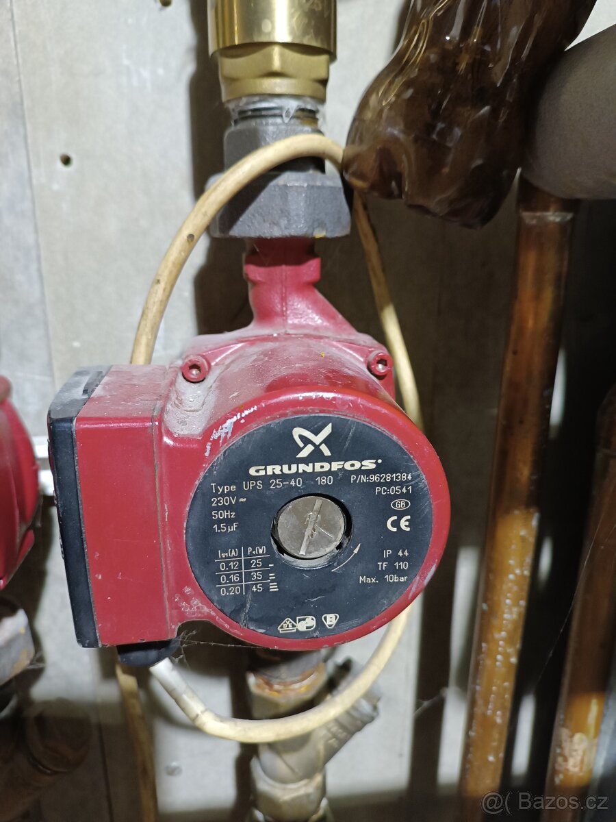 Čerpadlo grundfos UPS 25-40 180