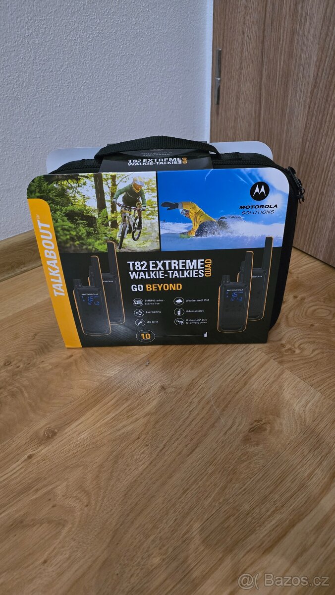 Vysílačky Motorola T82 Extreme Sada 4 kusy