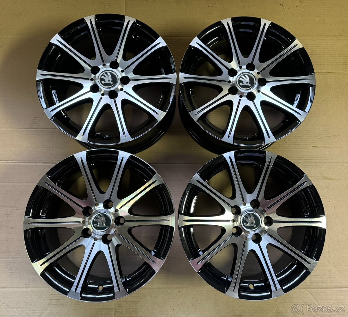 nová alu kola 15", rozteč 5x100 Škoda, VW, Seat